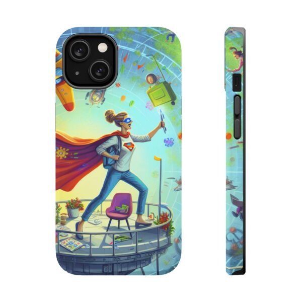Chic CEO of Chaos Mom Themed Magnetic Tough Cases Iphone, Business Woman Gift, Boss Lady Phone Cover, Career Mom Accessory, Mother's Day - Image 11