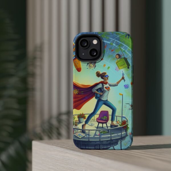 Chic CEO of Chaos Mom Themed Magnetic Tough Cases Iphone, Business Woman Gift, Boss Lady Phone Cover, Career Mom Accessory, Mother's Day - Image 49