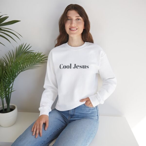 Cool Jesus Unisex Heavy Blend™ Crewneck Sweatshirt - Image 11