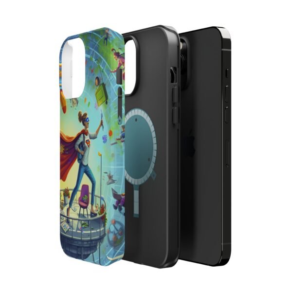 Chic CEO of Chaos Mom Themed Magnetic Tough Cases Iphone, Business Woman Gift, Boss Lady Phone Cover, Career Mom Accessory, Mother's Day - Image 82