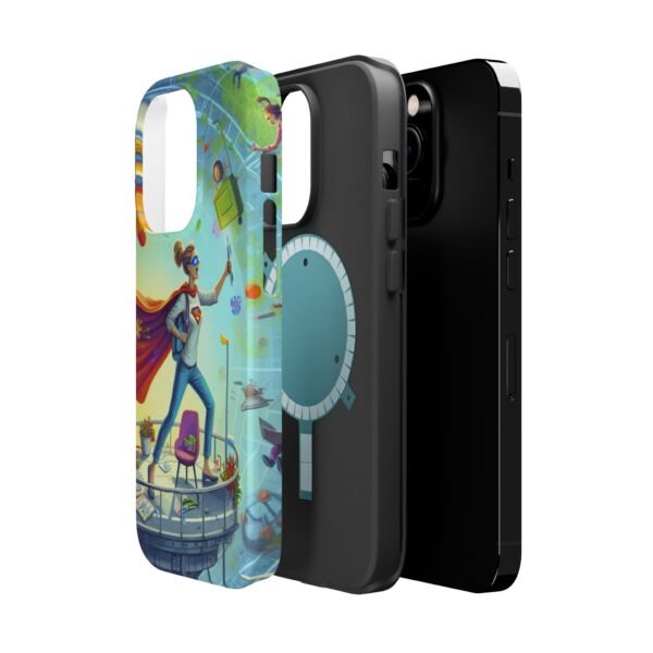 Chic CEO of Chaos Mom Themed Magnetic Tough Cases Iphone, Business Woman Gift, Boss Lady Phone Cover, Career Mom Accessory, Mother's Day - Image 17