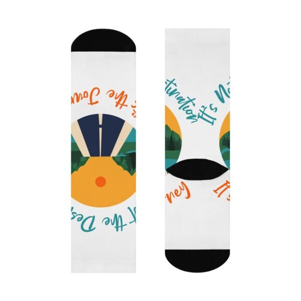 Vacation Vibes Cushioned Crew Socks - Image 4