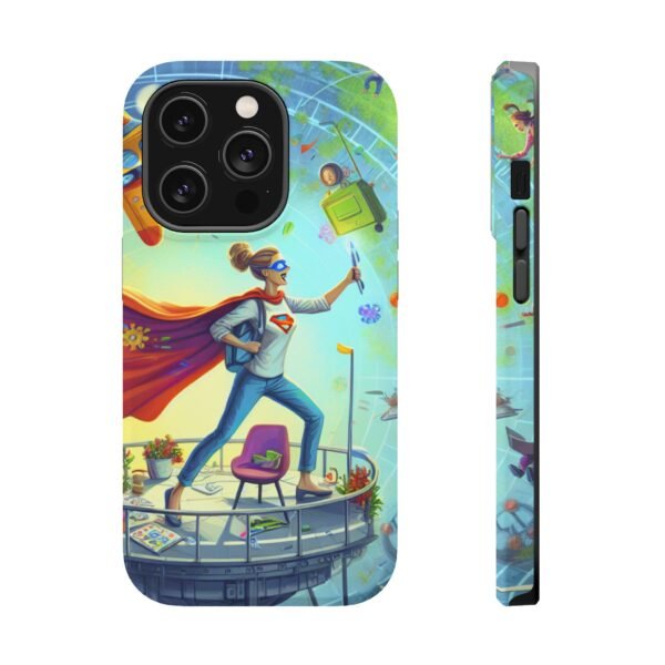 Chic CEO of Chaos Mom Themed Magnetic Tough Cases Iphone, Business Woman Gift, Boss Lady Phone Cover, Career Mom Accessory, Mother's Day - Image 21