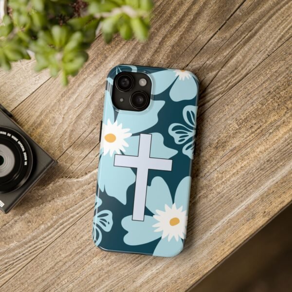 Faith Themed Phone Case, Christian Protective Cover, Religious iPhone 15 Case, Inspirational Tough Case, Believer Gift, Prayer Phone - Image 5