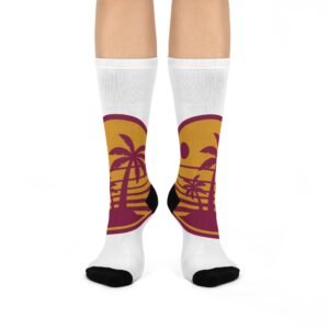 Beach Vibe Cushioned Crew Socks