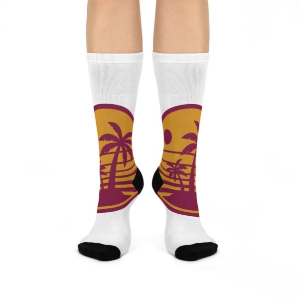 Beach Vibe Cushioned Crew Socks