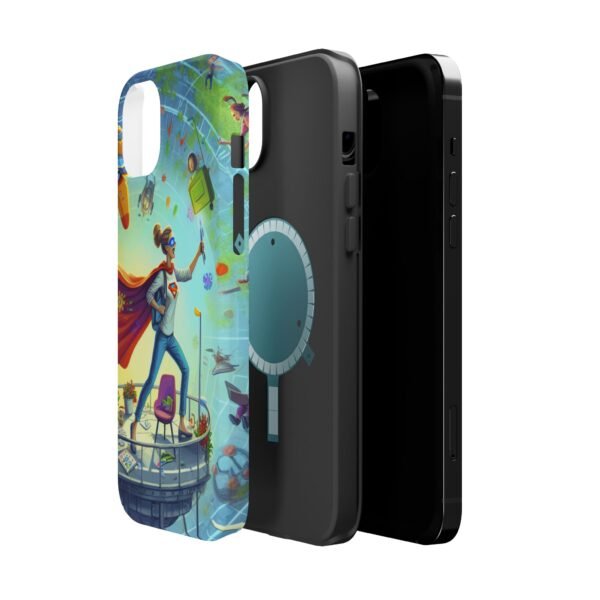 Chic CEO of Chaos Mom Themed Magnetic Tough Cases Iphone, Business Woman Gift, Boss Lady Phone Cover, Career Mom Accessory, Mother's Day - Image 32