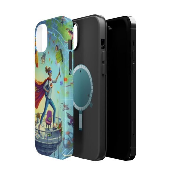 Chic CEO of Chaos Mom Themed Magnetic Tough Cases Iphone, Business Woman Gift, Boss Lady Phone Cover, Career Mom Accessory, Mother's Day - Image 27