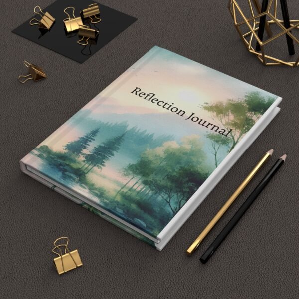 Matte Hardcover Journal - Reflection Journal