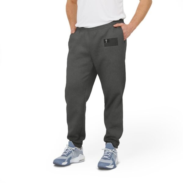Christian Patrotic adidas Unisex Fleece Joggers - Image 8