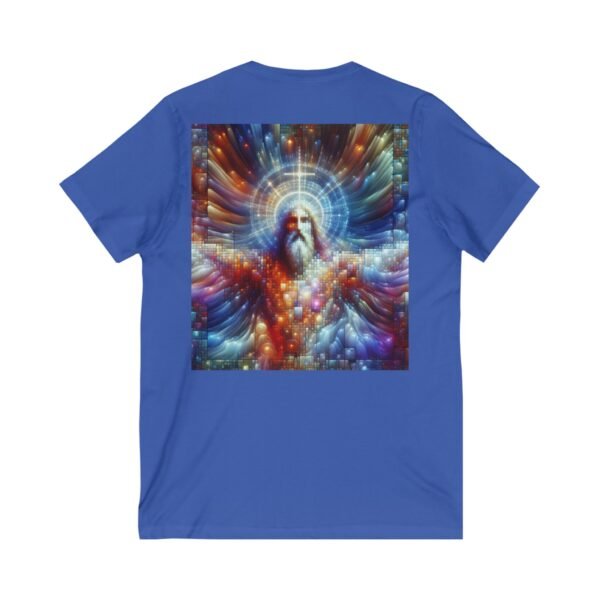 Cool Jesus Unisex Jersey Short Sleeve V-Neck Tee - Image 10