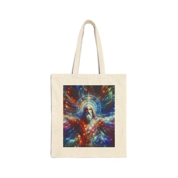 Cool Jesus Cotton Canvas Tote Bag