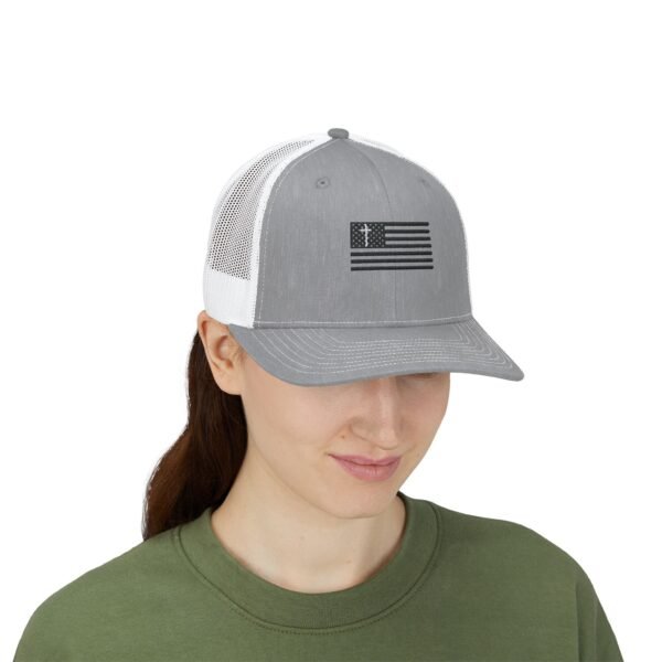 Jesus and America Trucker Cap - Image 11