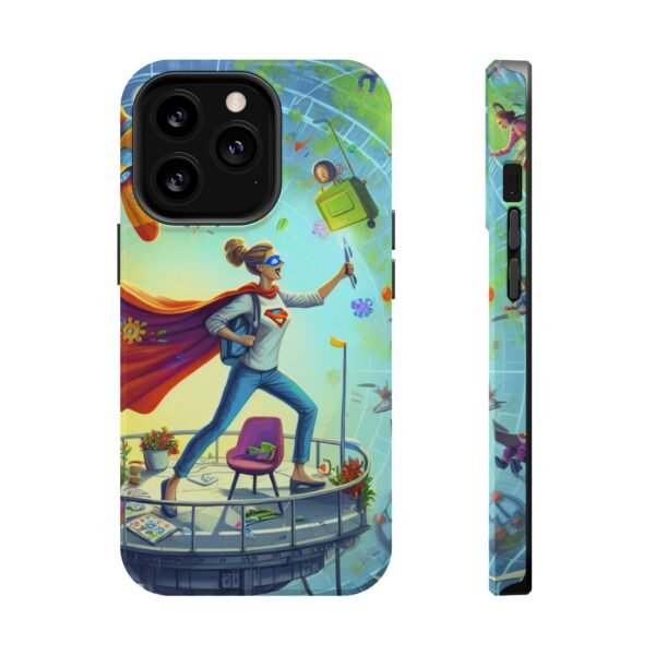 Chic CEO of Chaos Mom Themed Magnetic Tough Cases Iphone, Business Woman Gift, Boss Lady Phone Cover, Career Mom Accessory, Mother's Day - Image 66