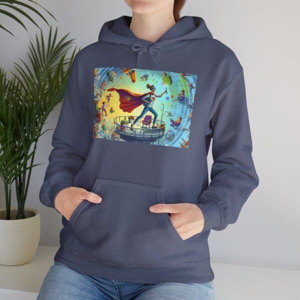 CEO of Chaos Mom Themed Hoodie Sweatshirt, Mother's Day Gift, Funny Mom Hoodie, Gift for Busy Moms, Women's Pullover, Chaos Coordinator - Image 130
