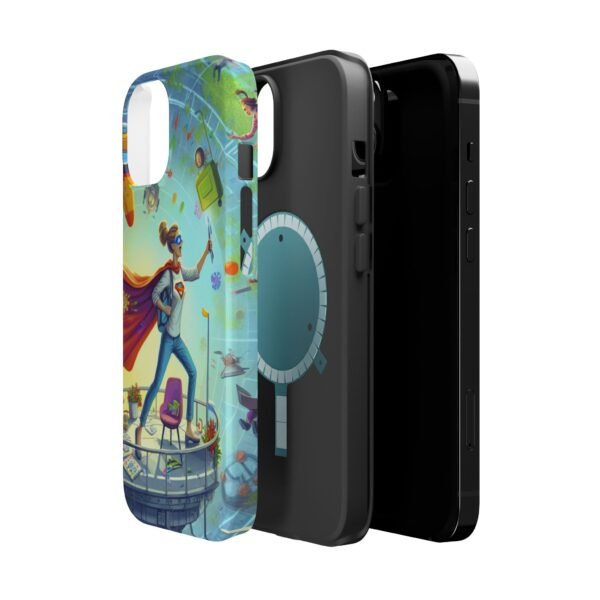 Chic CEO of Chaos Mom Themed Magnetic Tough Cases Iphone, Business Woman Gift, Boss Lady Phone Cover, Career Mom Accessory, Mother's Day - Image 7