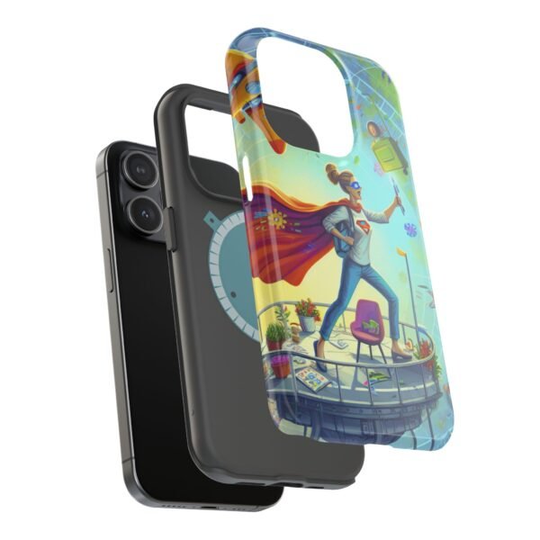 Chic CEO of Chaos Mom Themed Magnetic Tough Cases Iphone, Business Woman Gift, Boss Lady Phone Cover, Career Mom Accessory, Mother's Day - Image 94