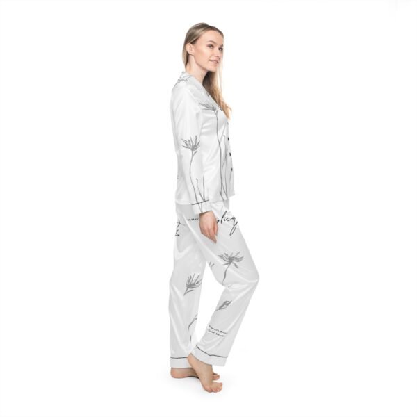 Simplicity Women's Satin Pajamas (AOP) - Image 5
