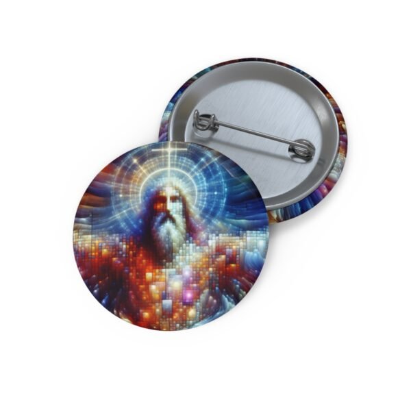 Cool Jesus Custom Pin Buttons - Image 2
