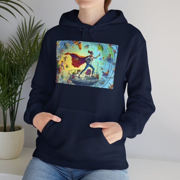 CEO of Chaos Mom Themed Hoodie Sweatshirt, Mother's Day Gift, Funny Mom Hoodie, Gift for Busy Moms, Women's Pullover, Chaos Coordinator - Image 117