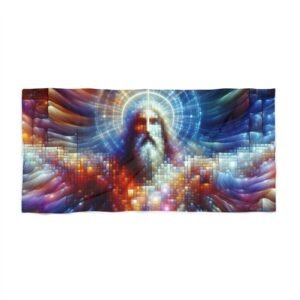 Cool Jesus Beach Towel