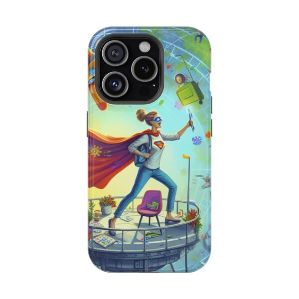 Chic CEO of Chaos Mom Themed Magnetic Tough Cases Iphone, Business Woman Gift, Boss Lady Phone Cover, Career Mom Accessory, Mother's Day - Image 91