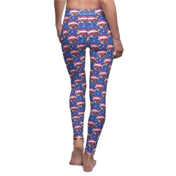 Christmas themed Women's Cut & Sew Casual Leggings (AOP) - Image 7