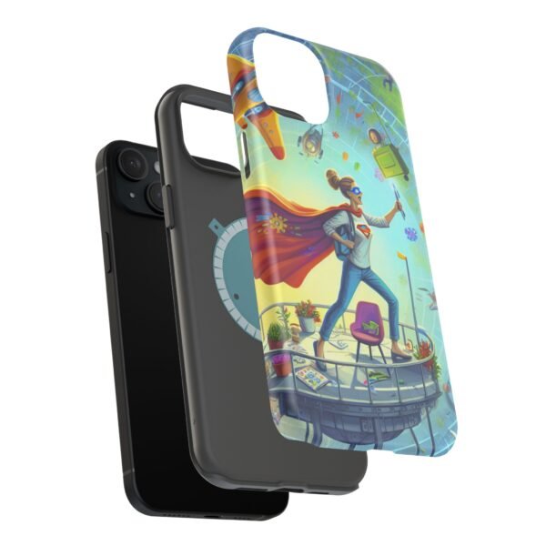 Chic CEO of Chaos Mom Themed Magnetic Tough Cases Iphone, Business Woman Gift, Boss Lady Phone Cover, Career Mom Accessory, Mother's Day - Image 109