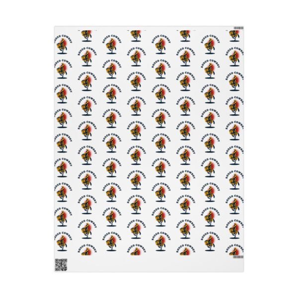 Wrapping Paper Set - Cowboy Theme for Boys, Christmas Gift Wrap, Holiday Packaging Supplies, Festive Gift Wrapping Accessory, Kids Present - Image 13