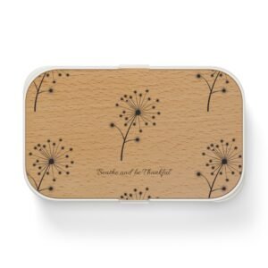 Breathe and Be Thankful Bento Lunch Box