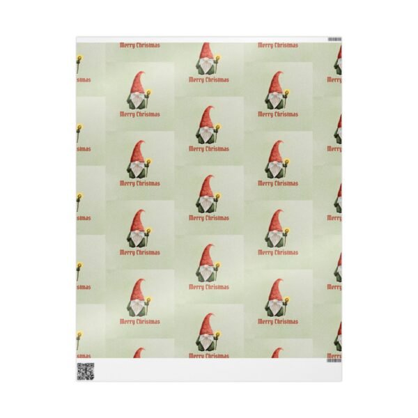 Gnome Christmas Wrapping Papers, Funny Holiday Gift Wrap, Festive Xmas Packaging Sheets, Cute Winter Present Wrap, Seasonal Decor Supplies - Image 7