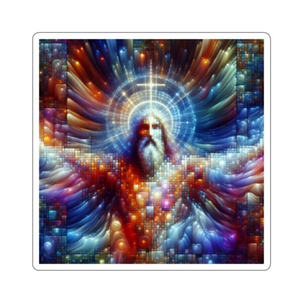 Cool Jesus Kiss-Cut Stickers - Image 4