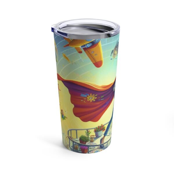Chaos CEO Mom Tumbler 20oz, Mother's Day Gift, Funny Mom Cup, Boss Lady Drinkware, Mompreneur Gift, Chaos Coordinator Mug - Image 3