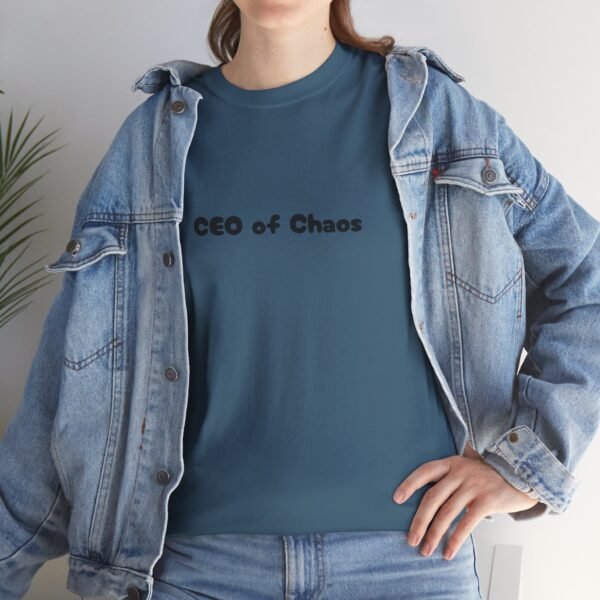CEO of Chaos Mom Themed Unisex Tee, Funny Mother's Day Gift, Parenting Shirt, Mom Life Tee, Chaos Coordinator Shirt, Gift for Mom - Image 23