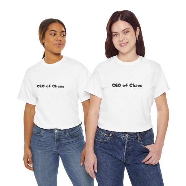 CEO of Chaos Mom Themed Unisex Tee, Funny Mother's Day Gift, Parenting Shirt, Mom Life Tee, Chaos Coordinator Shirt, Gift for Mom - Image 52