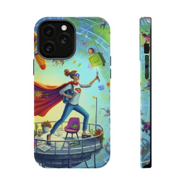 Chic CEO of Chaos Mom Themed Magnetic Tough Cases Iphone, Business Woman Gift, Boss Lady Phone Cover, Career Mom Accessory, Mother's Day - Image 76