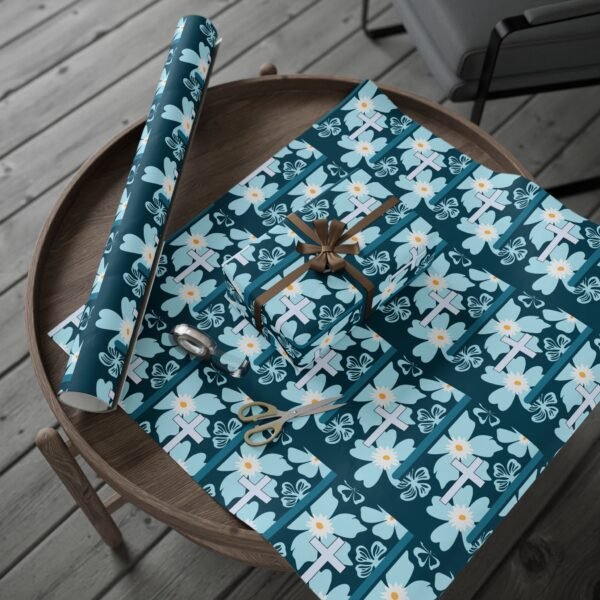 Christmas Faith Themed Wrapping Papers, Holiday Gift Wrap, Religious Present Packaging, Xmas Decorative Paper, Christian Occasion Supplies - Image 28