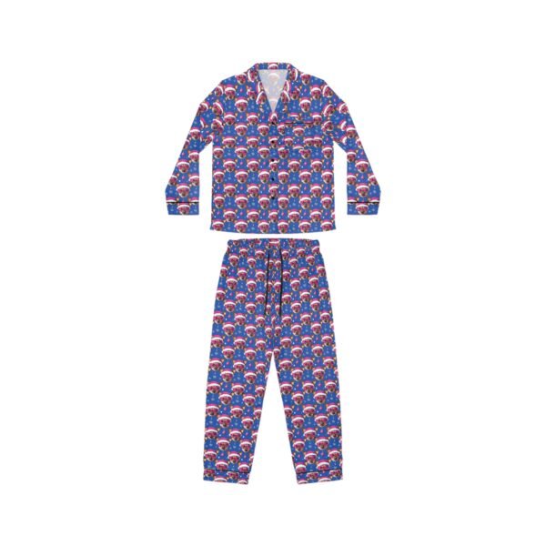 Christmas Themed Women's Satin Pajamas (AOP)