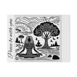 Matte Canvas, Stretched, 0.75"