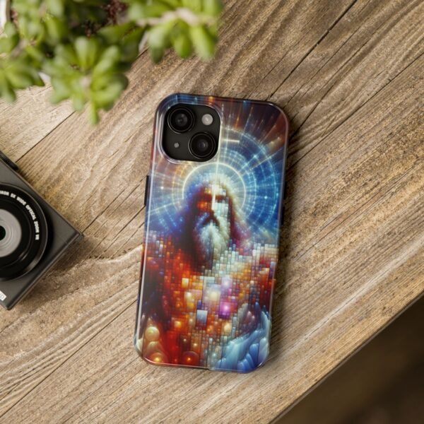 Cool Jesus Tough Phone Case, Christian Religious Phone Cover, Protective Smartphone Shell, Religious Gifts, Unique Cell Phone Accessories - Image 5