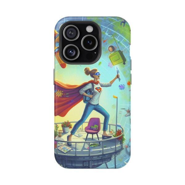 Chic CEO of Chaos Mom Themed Magnetic Tough Cases Iphone, Business Woman Gift, Boss Lady Phone Cover, Career Mom Accessory, Mother's Day - Image 96