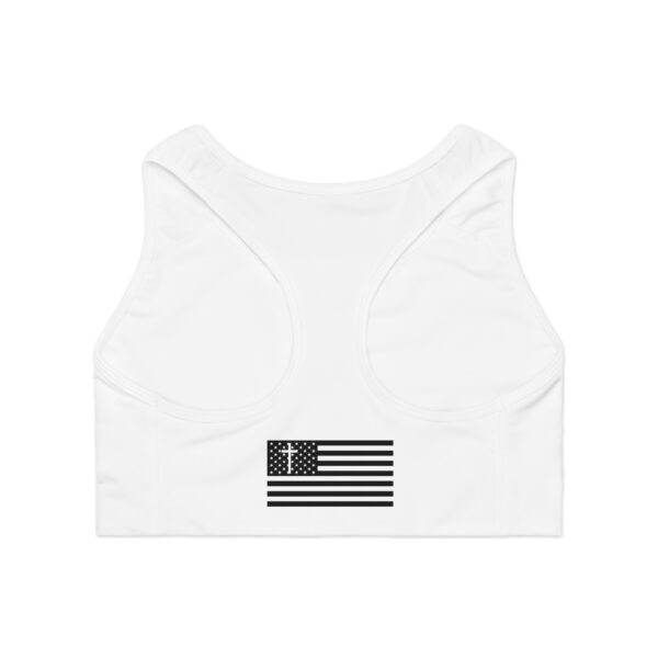 Christian Sports Bra (AOP) - Image 6