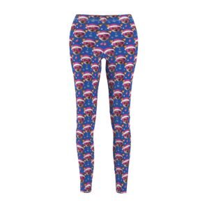 Christmas themed Women's Cut & Sew Casual Leggings (AOP)
