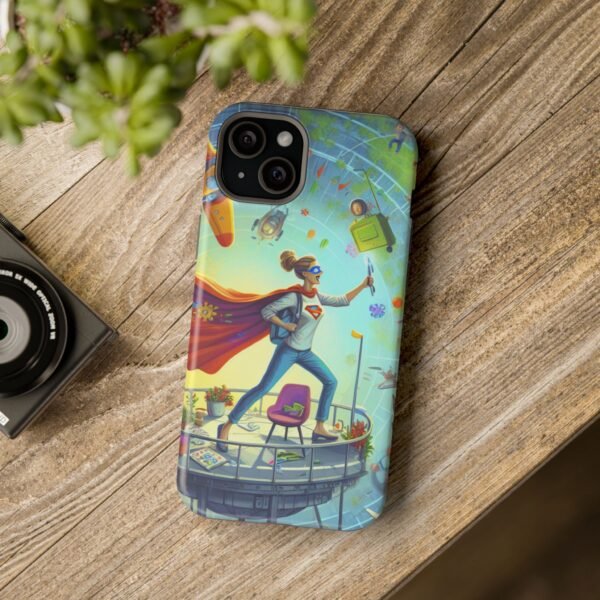 Chic CEO of Chaos Mom Themed Magnetic Tough Cases Iphone, Business Woman Gift, Boss Lady Phone Cover, Career Mom Accessory, Mother's Day - Image 110