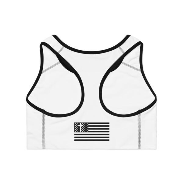 Christian Sports Bra (AOP) - Image 2