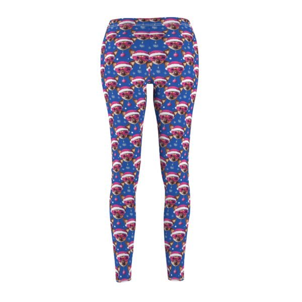 Christmas themed Women's Cut & Sew Casual Leggings (AOP) - Image 2