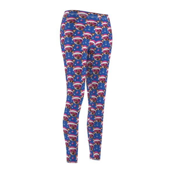 Christmas themed Women's Cut & Sew Casual Leggings (AOP) - Image 3