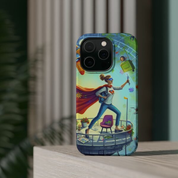 Chic CEO of Chaos Mom Themed Magnetic Tough Cases Iphone, Business Woman Gift, Boss Lady Phone Cover, Career Mom Accessory, Mother's Day - Image 24