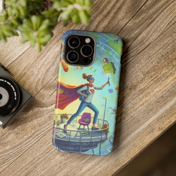 Chic CEO of Chaos Mom Themed Magnetic Tough Cases Iphone, Business Woman Gift, Boss Lady Phone Cover, Career Mom Accessory, Mother's Day - Image 120