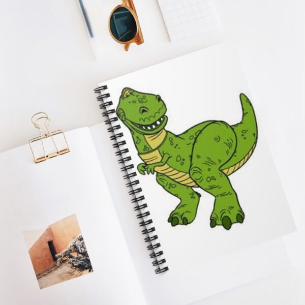 Dinosaur Spiral Notebook - Ruled Line - Image 5